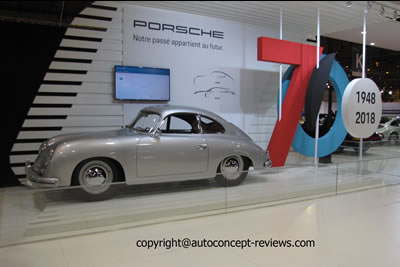 1954 Porsche 356 1500 Coupe -Exhibit Porsche 70th Anniversary